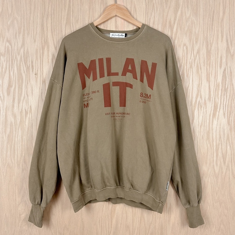 Revolve The Laundry Room Welcome to Milan Sweatshirt - Picture 5 of 13